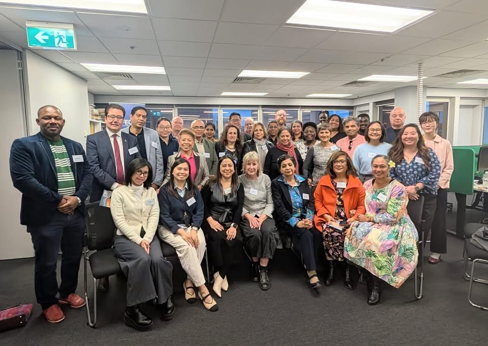 Group photo of attendees at the FECCA and ACT Multicultural Community Meet and Greet